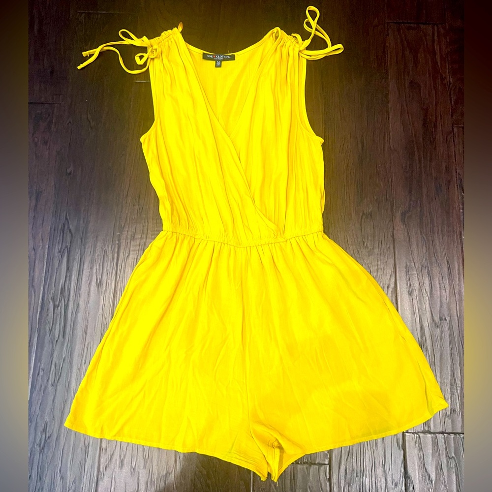 Women’s Yellow Romper